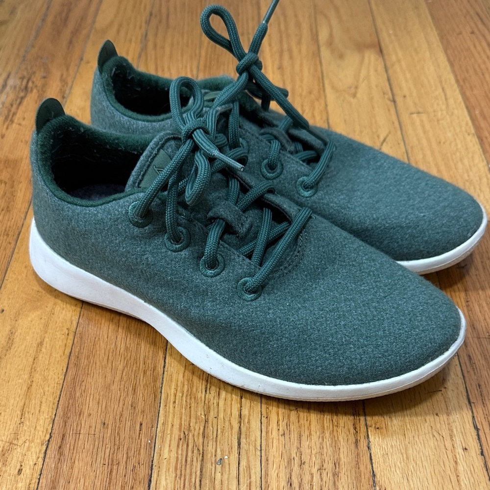 Allbirds Women’s Forest Green Wool Runners